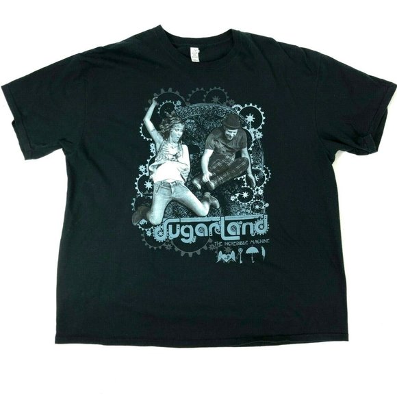 Gildan Other - SUGARLAND The Incredible Machine T-shirt 2XL Tour